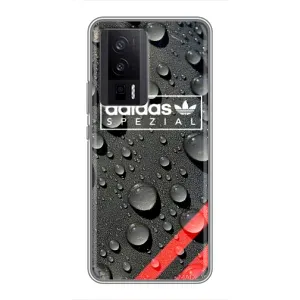 Чохли Адидас для Xiaomi POCO F5 Pro (AlphaPrint) (Адидас прінт)