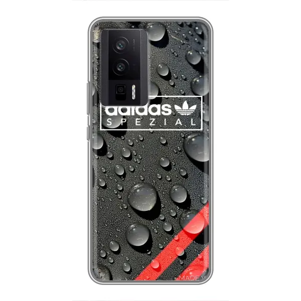 Чохол з принтом «Адидас прінт» для Xiaomi POCO F5 Pro