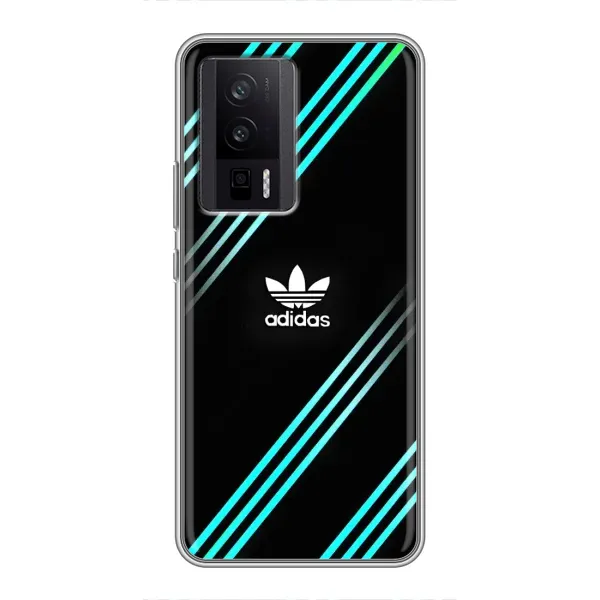 Чохол з принтом «Адідас з полосами» для Xiaomi POCO F5 Pro