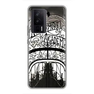 Чохол з дизайном Венздей 2 на Xiaomi POCO F5 Pro (Ворота Академії Невермор)