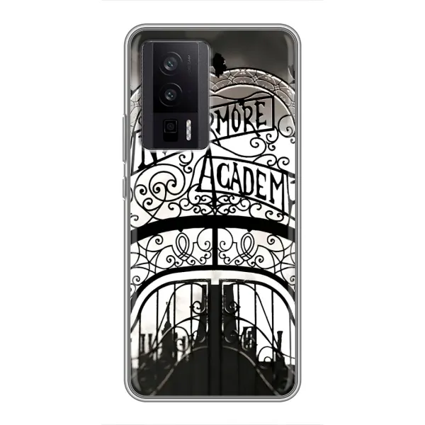 Чохол з принтом «Ворота Академії Невермор» для Xiaomi POCO F5 Pro