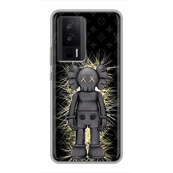 Чехол с принтом «Bearbrick LV» для Xiaomi POCO F5 Pro