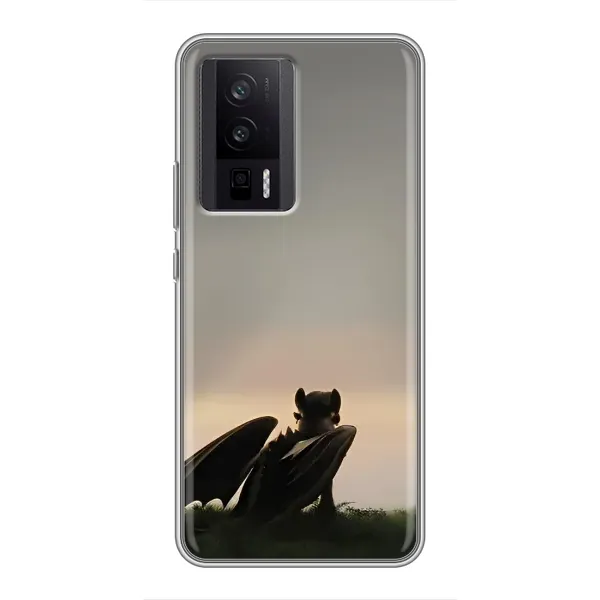 Чехол с принтом «Беззубик» для Xiaomi POCO F5 Pro Чехол с принтом «Беззубик» для Xiaomi POCO F5 Pro