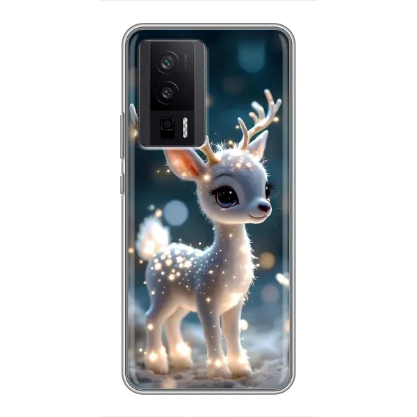 Чехол с принтом «Блестящий олененок» для Xiaomi POCO F5 Pro