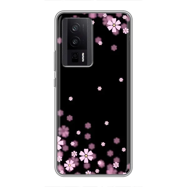 Чохол з принтом «Квіти маленькі» для Xiaomi POCO F5 Pro Чохол з принтом «Квіти маленькі» для Xiaomi POCO F5 Pro