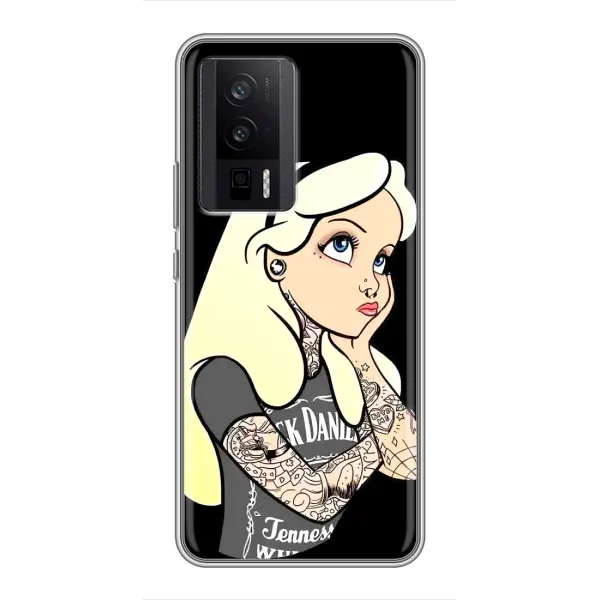 Чехол с принтом «Девочка в тату» для Xiaomi POCO F5 Pro Чехол с принтом «Девочка в тату» для Xiaomi POCO F5 Pro