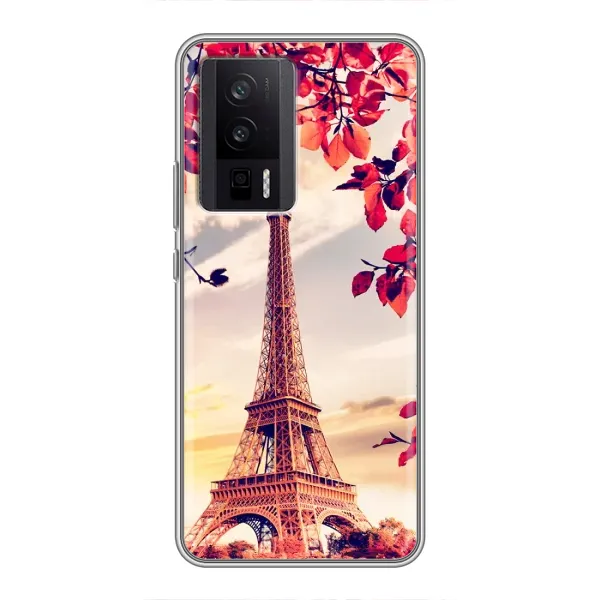 Чехол с принтом «Эйфелева Башня» для Xiaomi POCO F5 Pro