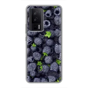 Чохли з фруктами для Xiaomi POCO F5 Pro (VPrint) (Ожина)