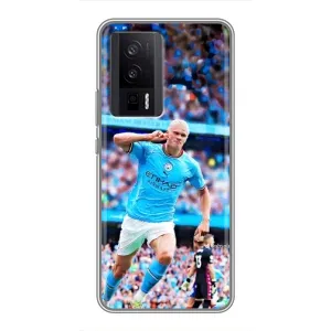 Чехлы с футболистом Ерлинг Холанд для Xiaomi POCO F5 Pro (AlphaPrint) (фанаты Холанда)