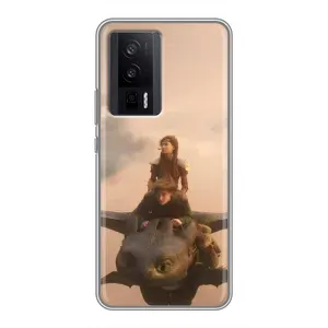 Чохол як приборкати дракона на Xiaomi POCO F5 Pro (Фільм дракон)