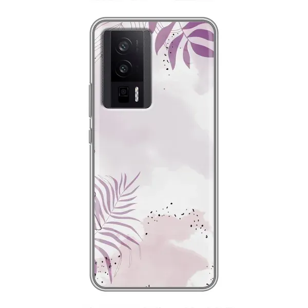 Чехол с принтом «Фиолетовые листья» для Xiaomi POCO F5 Pro Чехол с принтом «Фиолетовые листья» для Xiaomi POCO F5 Pro