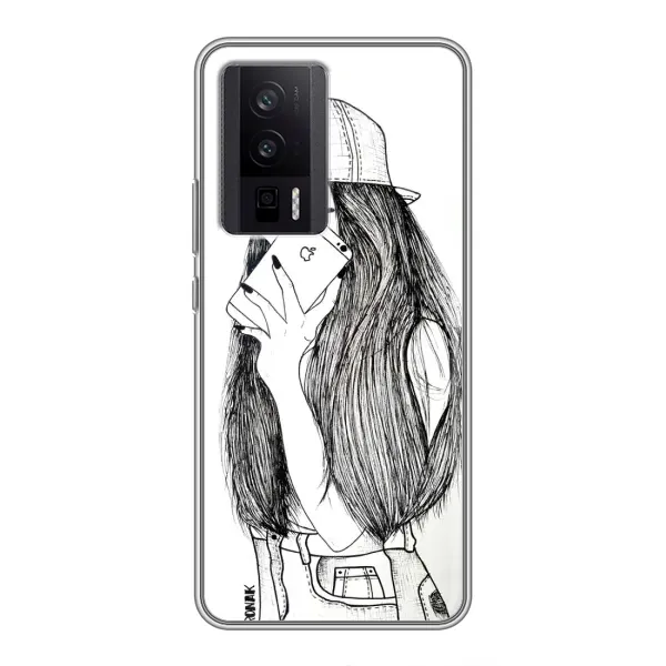 Чехол с принтом «Фото девочки» для Xiaomi POCO F5 Pro Чехол с принтом «Фото девочки» для Xiaomi POCO F5 Pro
