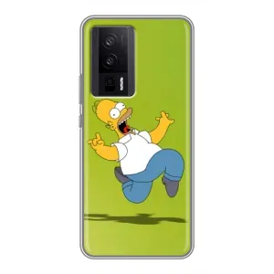 Чjхол з Сімпсонами для Xiaomi POCO F5 Pro (VPrint) (Гомер Сімпсон)