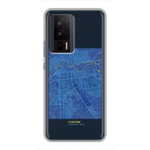 Чохли для Сяомі POCO F5 Про Міста України (Луганськ)