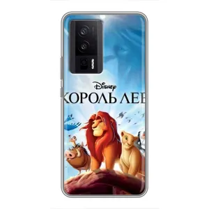 Чохол Король лев на Сяомі POCO F5 Про (Постер Король Лев)
