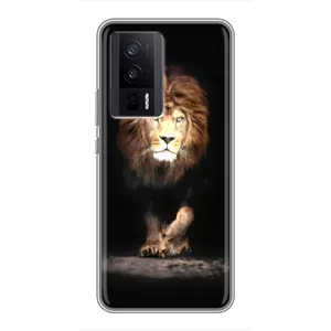 Чехол со Львом для Xiaomi POCO F5 Pro (VPrint) (Лев)