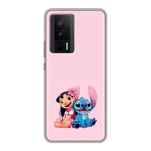 Чохол з принтом Стіч на Xiaomi POCO F5 Pro (Ліло і Стіч)