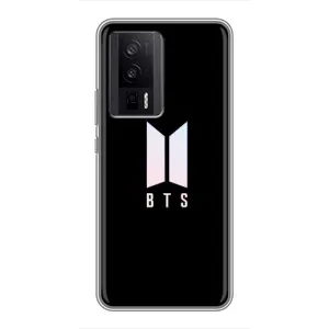 Чехол с принтом «Лого BTS» для Xiaomi POCO F5 Pro