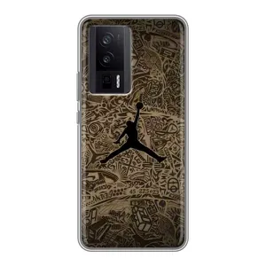 Чехлы для Xiaomi POCO F5 Pro - с картинкой JORDAN (AlphaPrint)