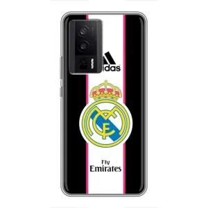 Чохол для Xiaomi POCO F5 Pro з принтом Реал Мадрид (Лого Real Madrid)