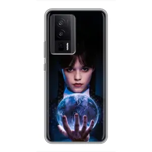 Чохол з дизайном Венздей 2 на Xiaomi POCO F5 Pro (Магічна сфера Венздей)