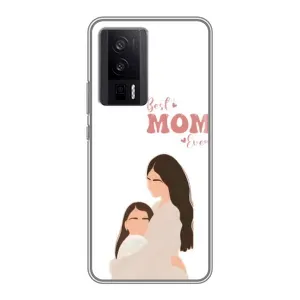 Чехол с принтом «Мама и дочка» для Xiaomi POCO F5 Pro