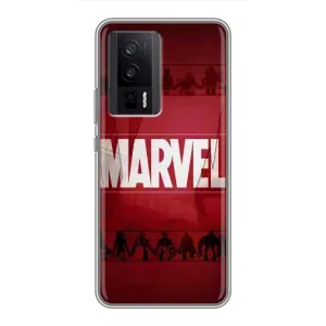 Чехол с принтом «MARVEL» для Xiaomi POCO F5 Pro