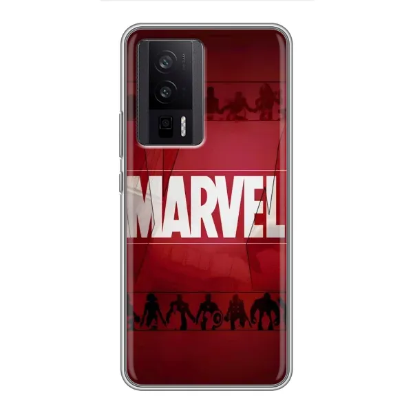 Чехол с принтом «MARVEL» для Xiaomi POCO F5 Pro