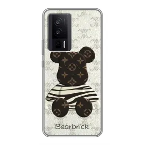 Круті Чохли Луі Віттон для Xiaomi POCO F5 Pro (AlphaPrint) (Ведмідь LV)