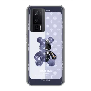 Круті Чохли Луі Віттон для Xiaomi POCO F5 Pro (AlphaPrint) (Медведик LV)