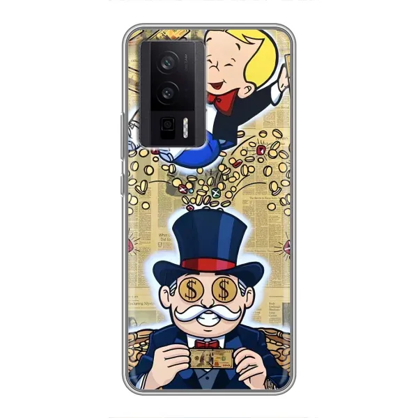 Чехол с принтом «Монополия Мен» для Xiaomi POCO F5 Pro