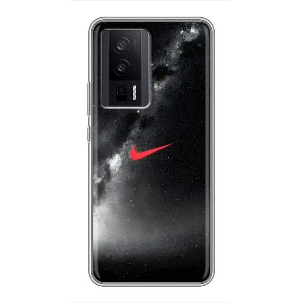 Чохол з принтом «Найк червоний» для Xiaomi POCO F5 Pro