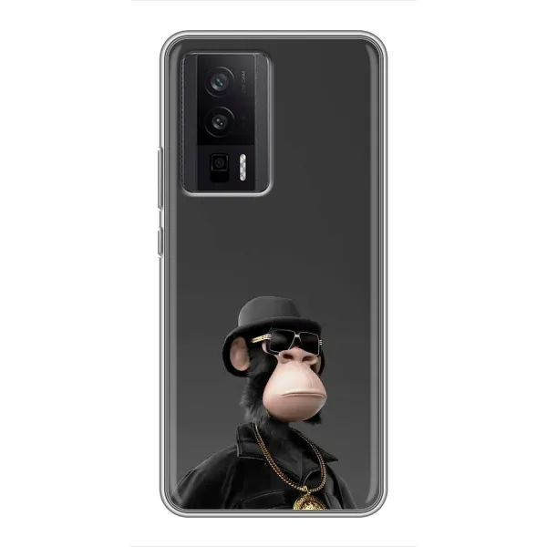 Чехол с принтом «Обезьяна NFT» для Xiaomi POCO F5 Pro