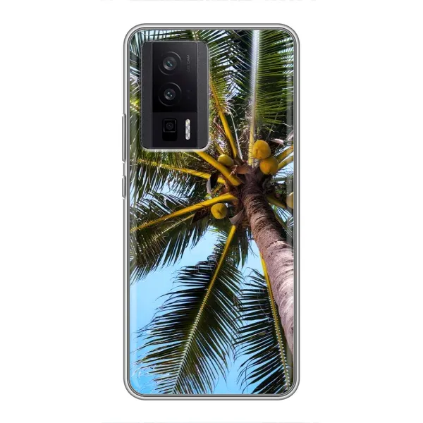 Чехол с принтом «Пальма» для Xiaomi POCO F5 Pro