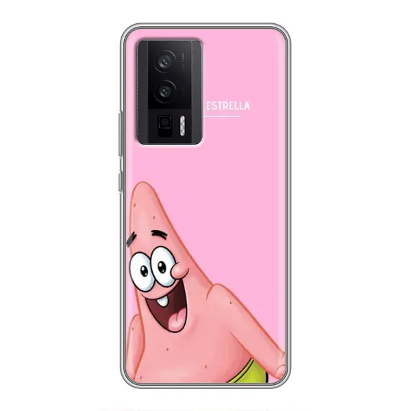 Чехол с принтом «Персонаж Патрик» для Xiaomi POCO F5 Pro