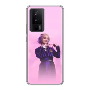 Чохол з дизайном Венздей 2 на Xiaomi POCO F5 Pro (Яскрава Енід Венздей)