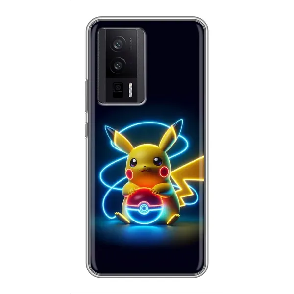 Чохол з принтом «Покемон» для Xiaomi POCO F5 Pro