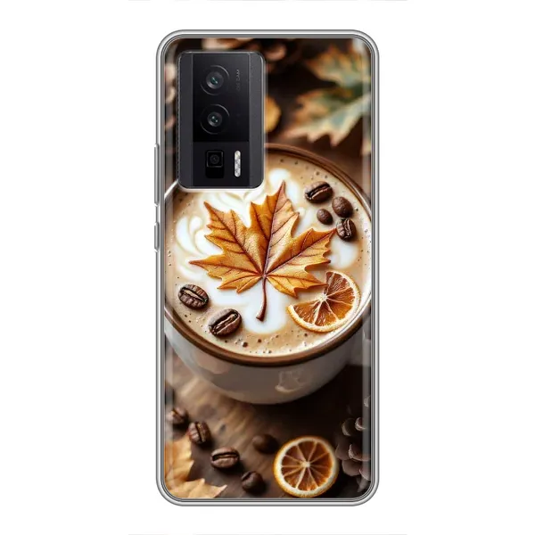 Чехол с принтом «Пряный кофе» для Xiaomi POCO F5 Pro