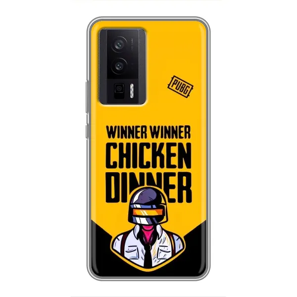 Чехол с принтом «Pubg шлем» для Xiaomi POCO F5 Pro Чехол с принтом «Pubg шлем» для Xiaomi POCO F5 Pro
