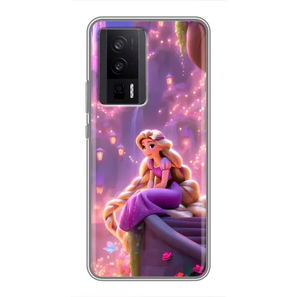 Чохол з принтом «Рапунцель у замку» для Xiaomi POCO F5 Pro