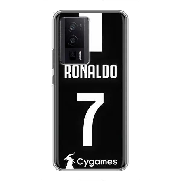 Чохол з принтом «RONALDO 7» для Xiaomi POCO F5 Pro