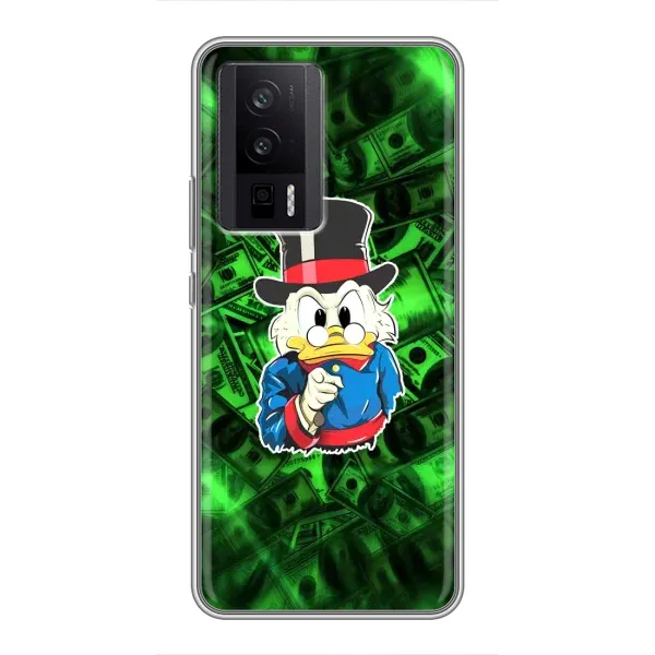 Чехол с принтом «Скрудж МакДак» для Xiaomi POCO F5 Pro