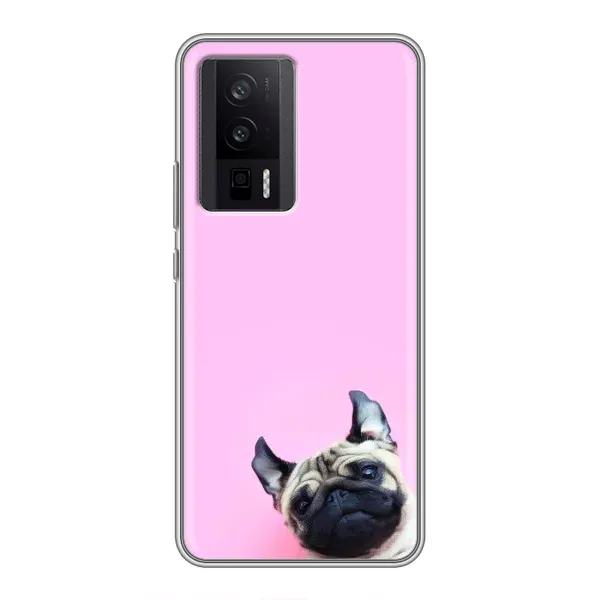 Чехол с принтом «Смешная собака» для Xiaomi POCO F5 Pro Чехол с принтом «Смешная собака» для Xiaomi POCO F5 Pro