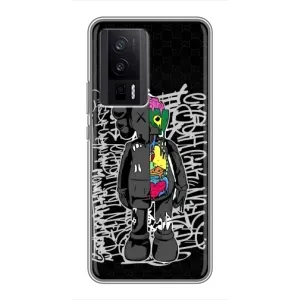 Чохли для Xiaomi POCO F5 Pro - Bearbrick Louis Vuitton (PREMIUMPrint) (Стиль Bearbrick)