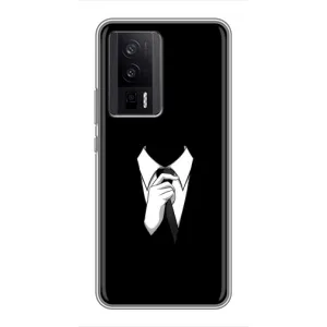 Чехол для Поко Ф5 Про - (AlphaPrint) с печатью (ТОП продаж) (Стиляга)
