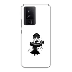 Чохли Венсдей на Xiaomi POCO F5 Pro Уенсдей (AlphaPrint) (танець Венздей)