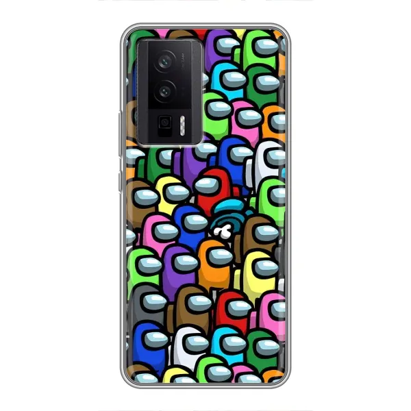 Чехол с принтом «Убит» для Xiaomi POCO F5 Pro Чехол с принтом «Убит» для Xiaomi POCO F5 Pro