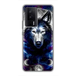 Защитные чехлы для Поко Ф5 Про (AlphaPrint) (ХИТ продаж) ВОЛК (Волк)