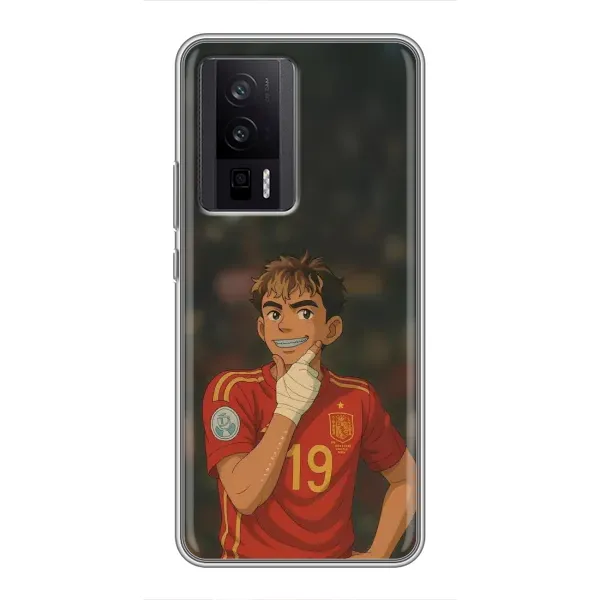 Чехол с принтом «Ямаль аниме» для Xiaomi POCO F5 Pro Чехол с принтом «Ямаль аниме» для Xiaomi POCO F5 Pro