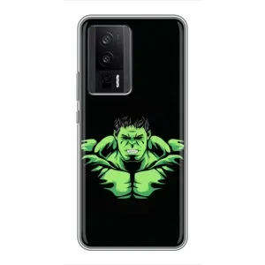 Чохол з принтом «Зелений Халк» для Xiaomi POCO F5 Pro